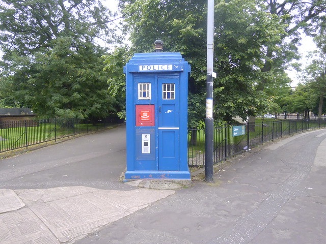 Tardis at Glasgow Cathedral