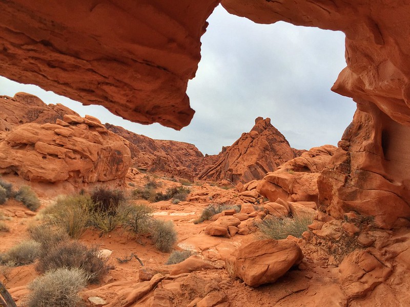 Window Into the Valley of Fire