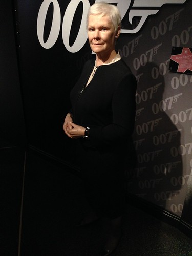 Dame Judi Dench (as M) figure at Madame Tussauds London | Flickr