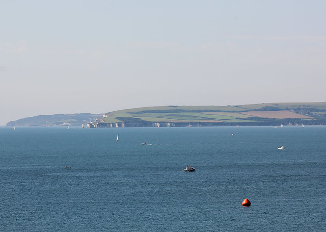 View across Bournemouth Bay - Bournemouth Air Festival 2015