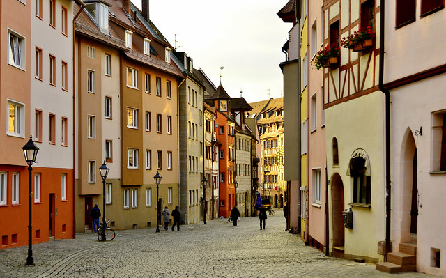 Nürnberg ...  a street ...
