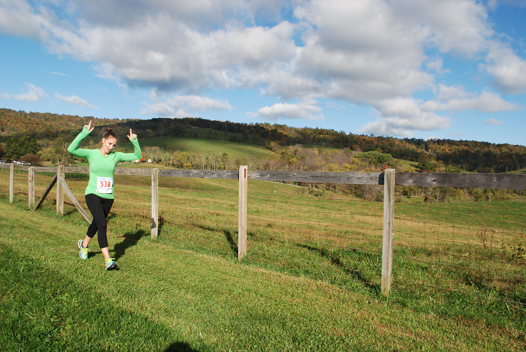 Finishing the 5K | Friends of Sky Meadows Fall 5K race | Virginia State ...