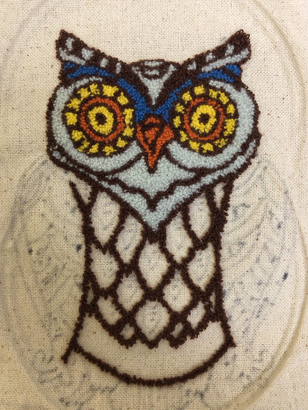 Punch Needle Owl (Front)