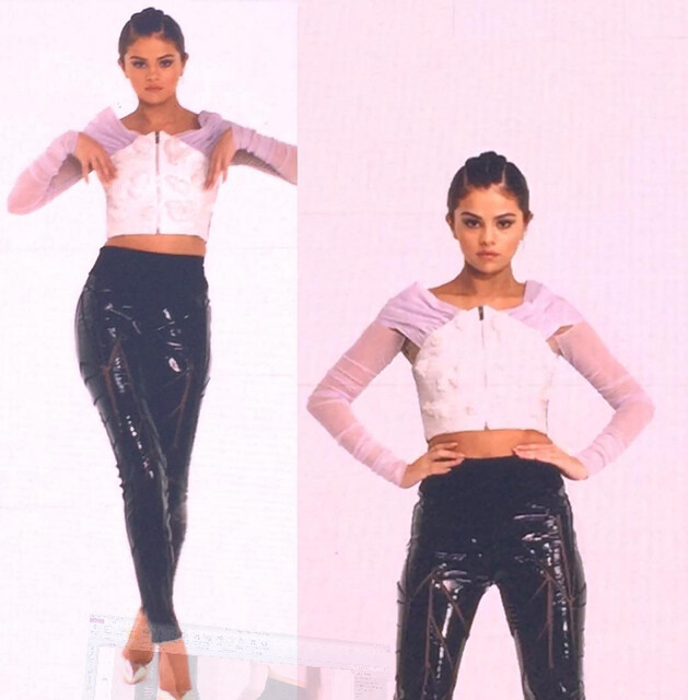 Selena Gomez in vinyl pants - a photo on Flickriver