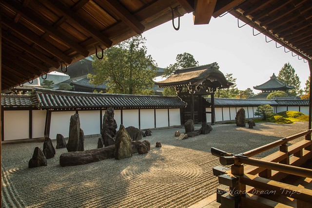 Zen Gardens of Tōfuku-ji in Kyoto City, Japan.