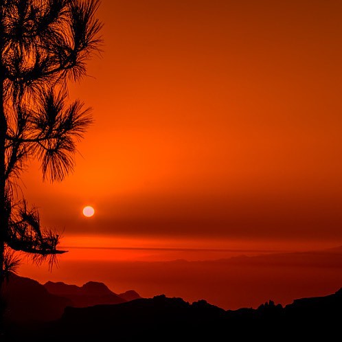Sunset in Gran Canaria by Miguel-Diaz found at 500px