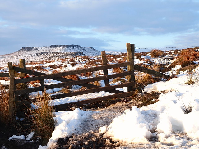 Burbage moor and Higger tor