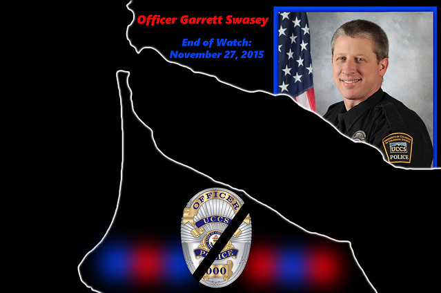 Officer Garrett Swasey, Killed in Colorado Springs, CO shooting on November 27, 2015