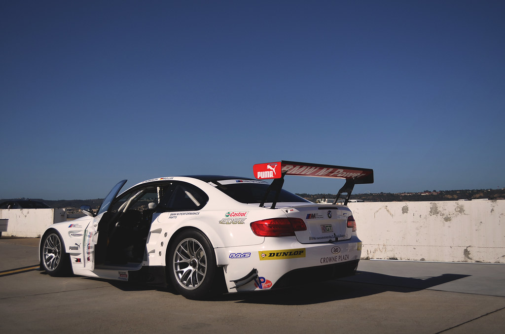 Image of BMW e92 M3 GT2 ALMS Race Car