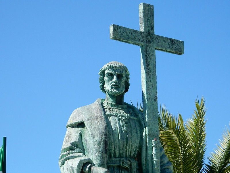 Belmonte, Statue des Pedro Álvares Cabral