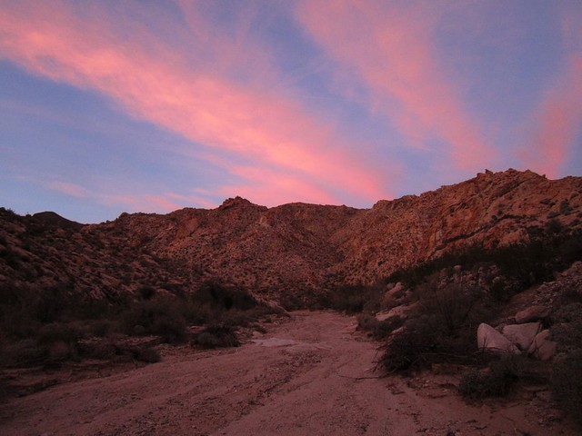 sunset; Lake Mead National Recreation Area, NV