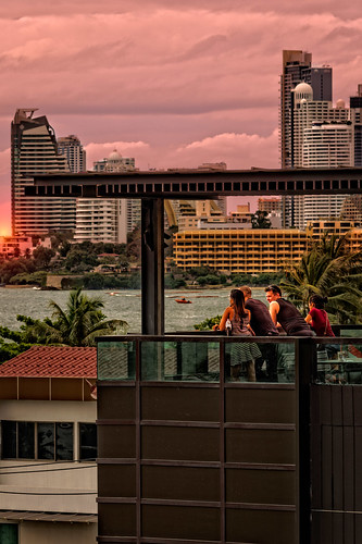 friends sunset people color thailand view august enjoy pattaya 2015 a7rii