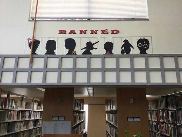 Banned Books Week Display