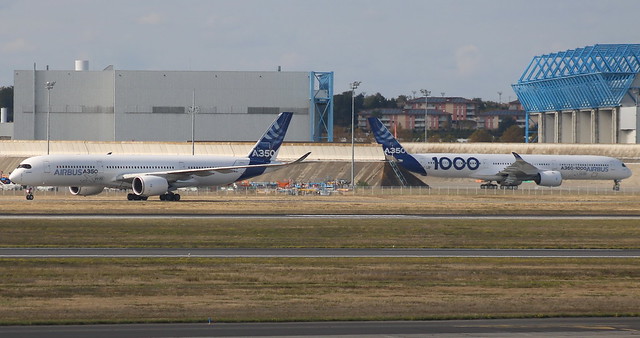 FIRST ENGINE RUN FOR THE FIRST AIRBUS A350-1000XWB F-WMIL IN TOULOUSE-BLAGNAC AIRPORT  OCTOBER 20,2016
