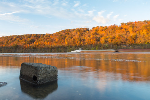 monongahela pennsylvania unitedstates us river longexposure autumn fall colorful landscape monongahelariver