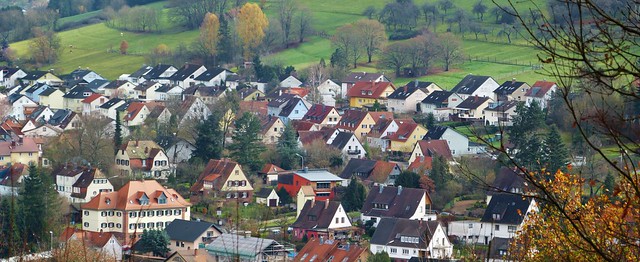 Amorbach Odenwald Teilpanorama