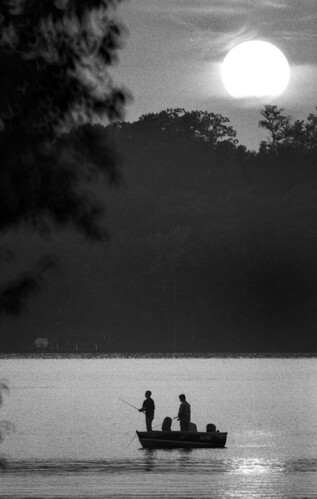 sunset summer blackandwhite minnesota landscapes fishing gulllake chainoflakes lakesregion theminnesotaproject myblackwhiteimages