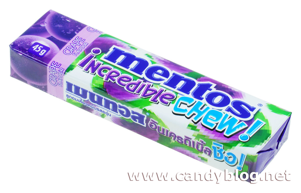 Mentos Incredible Chew Candy Blog
