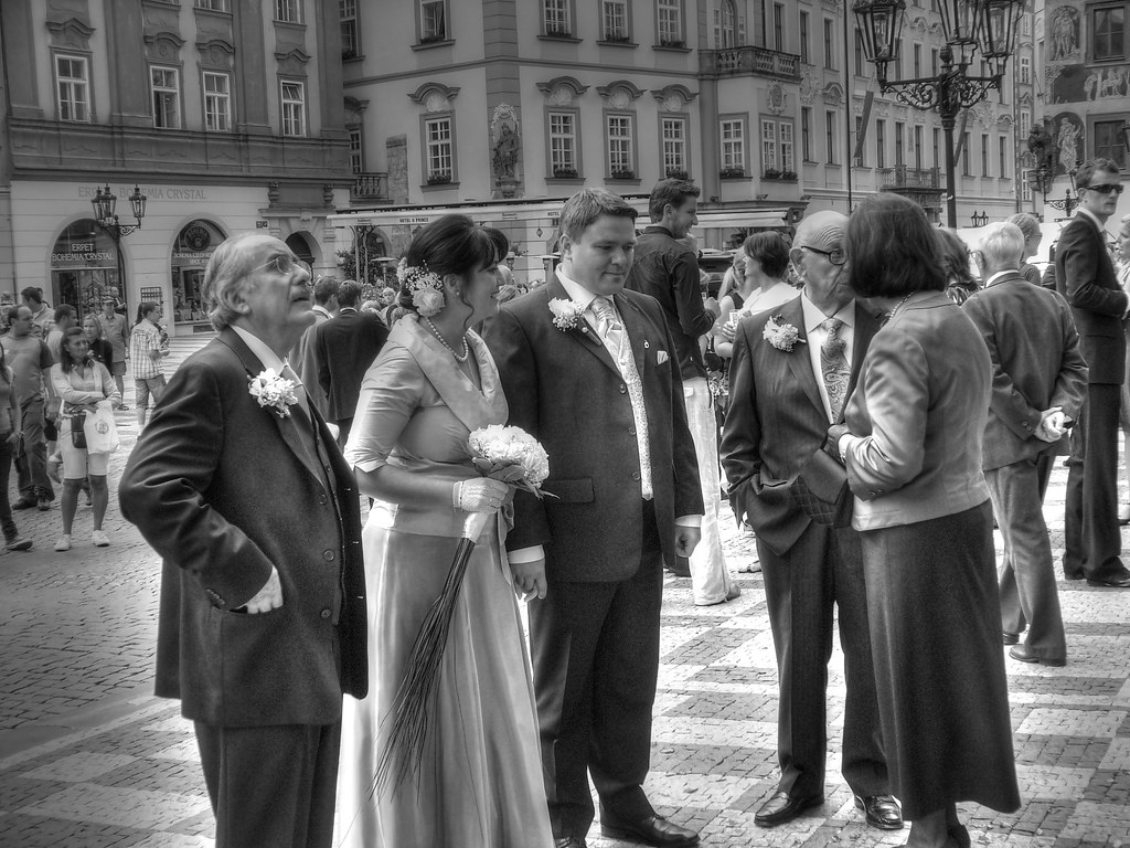 scene da un matrimonio a Praga