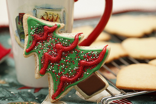 Christmas Tree Cookie and Cup