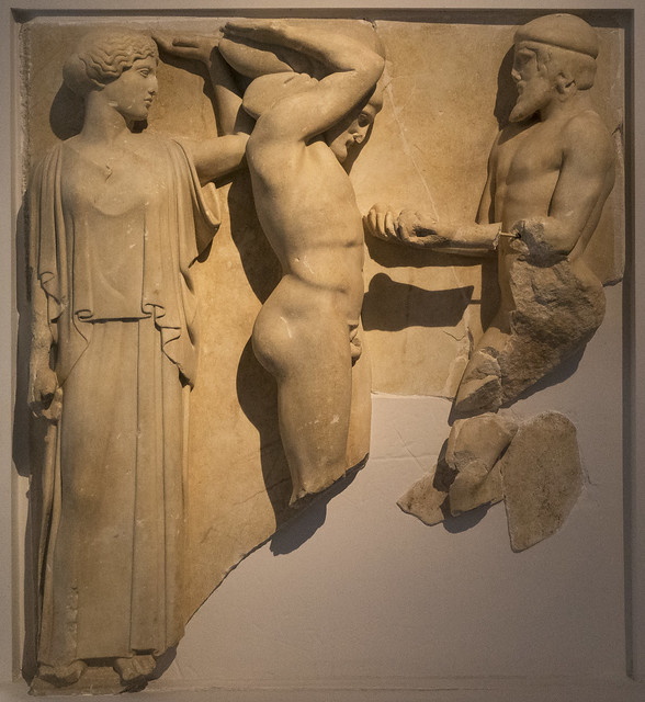 Olympia Metopes - VIII: Herakles’ Eleventh Labor