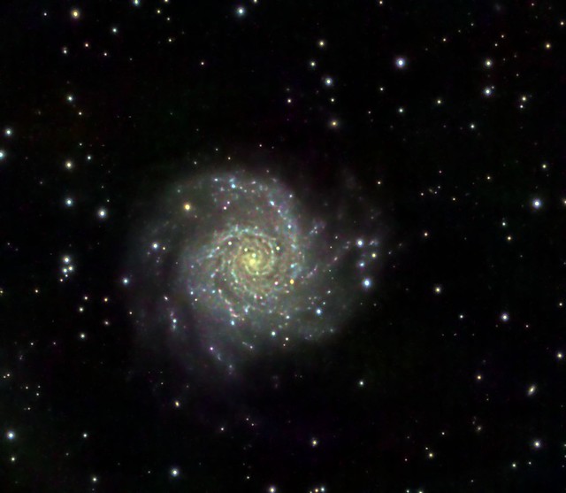 M74, a grand design spiral galaxy