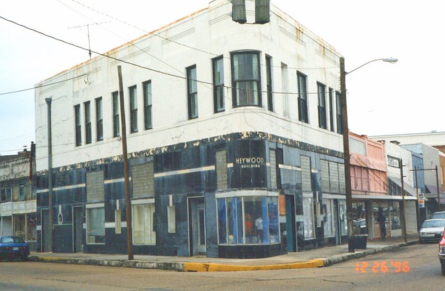 Jennings  Louisiana ~ Heywood Building ~ Photo 1996 ~  Lost