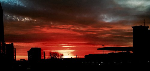 sunset sky clouds rouge ciel lille nuages matin soleillevant réduction