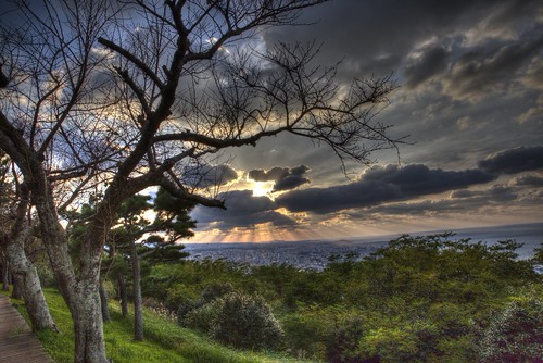 sunset HDR by Carmine.shot, sunset sky jeju 제주 일몰 태양
