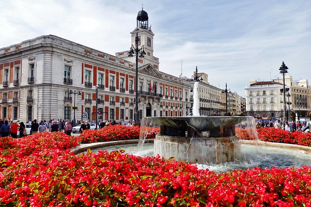 Madrid, Puerta del Sol.