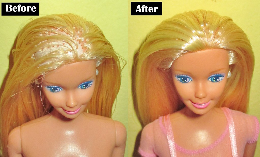 1995 My First Tea Party Barbie Transformation.