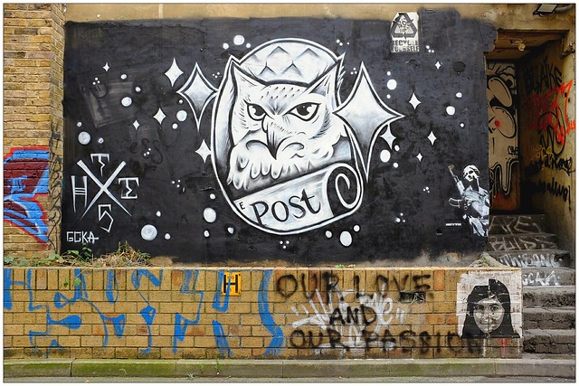 Graffiti (THIS 1), East London, England.