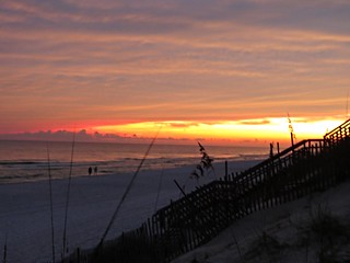 Dusk at the Gulf of Mexico
