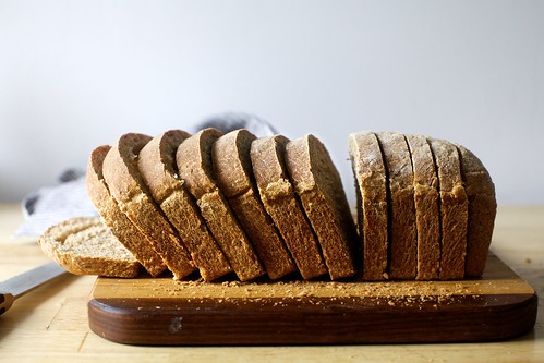 oat and wheat sandwich bread | by smitten kitchen