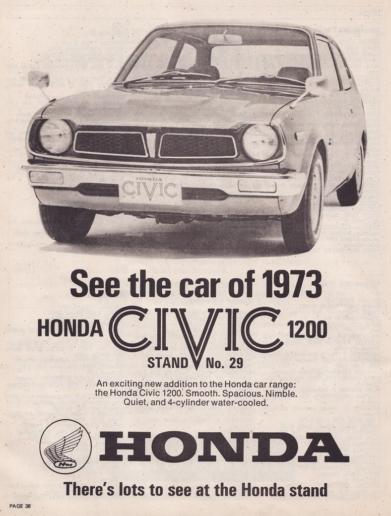 Notre Dame 2-page Classic Vintage Advertisement Ad H63 Details about  / 1973 Honda Civic