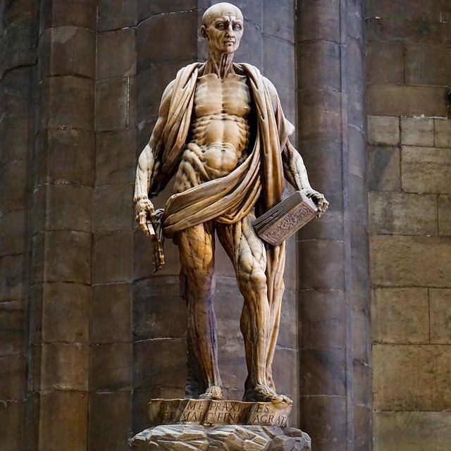 Bartholomew the Apostle Flayed, Duomo, Milano