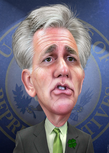 Kevin McCarthy - Caricature