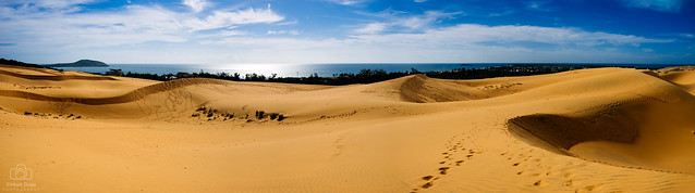 Yellow Sand dunnes in Mui Ne