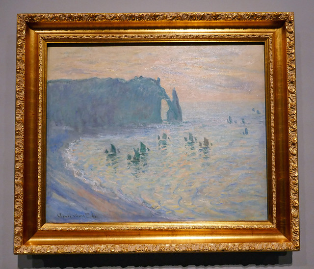 Les Rochers à Étretat - Claude Monet, 1886