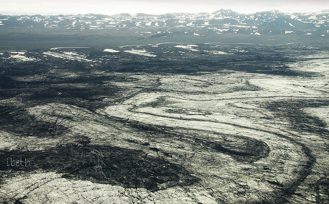 Hofsjökull glacier. Vatnajokul National Park. Iceland