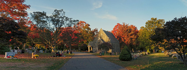 Lakeside Cemetery in October; Wakefield, MA (2015)