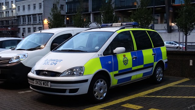 Mersey Tunnels Police | Incident Response Vehicle | Ford Galaxy | DK06 WDE