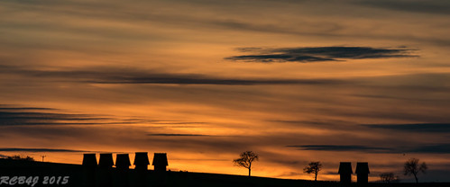 trees winter sunset sky art nature skyline photography colours chimneys ayrshire newmilns irvinevalley sonydt18250mmf3563 ronniebarron rcb4j sonyilca77m2