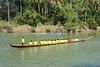 Drachenbootrennen - gelbes Boot