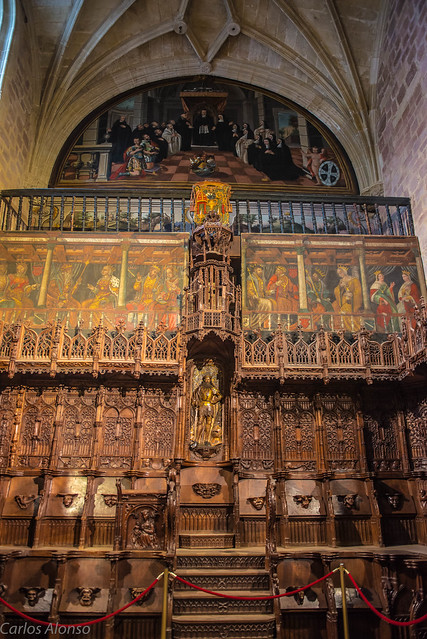 Coro del Monasterio Santa Maria la Real, Najera