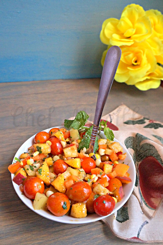 Peachy Corn Salad -edit