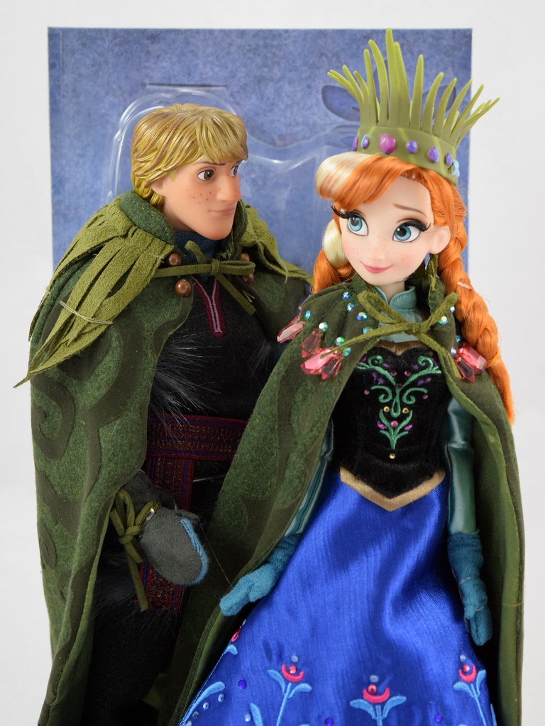 disney fairytale collection anna & kristoff von eingefrorenen limited edition doll set