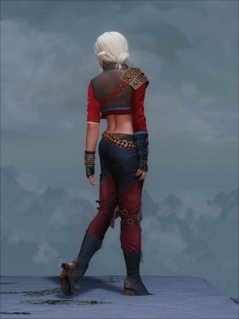 Ciri's DLC Outfit.