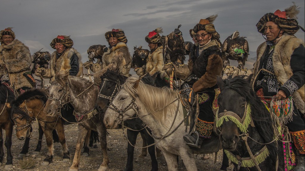 Golden Eagle Festival in Bayan-Ölgii, Mongolia