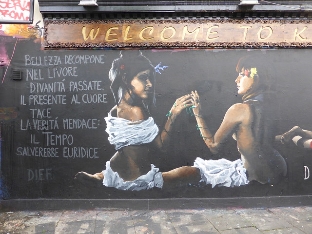 Luis Gomez de Teran graffiti, Shoreditch